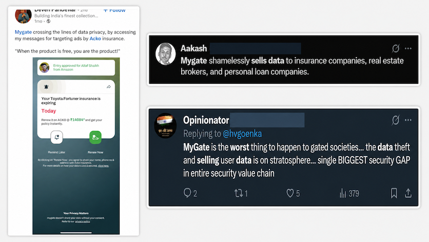 Community complaint screenshot 2